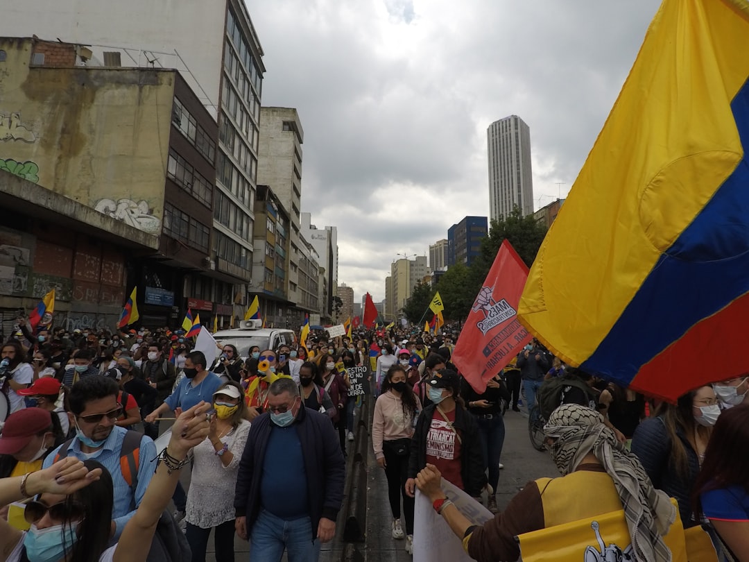 Photo Colombian flag