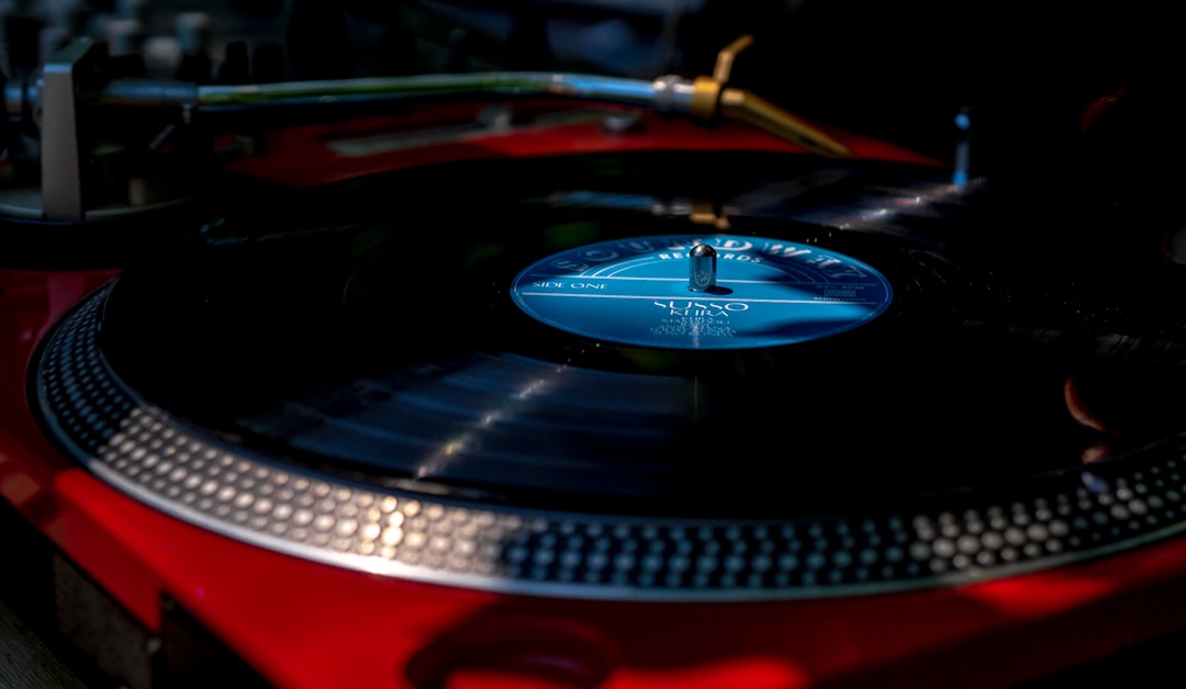 Photo Retro turntable